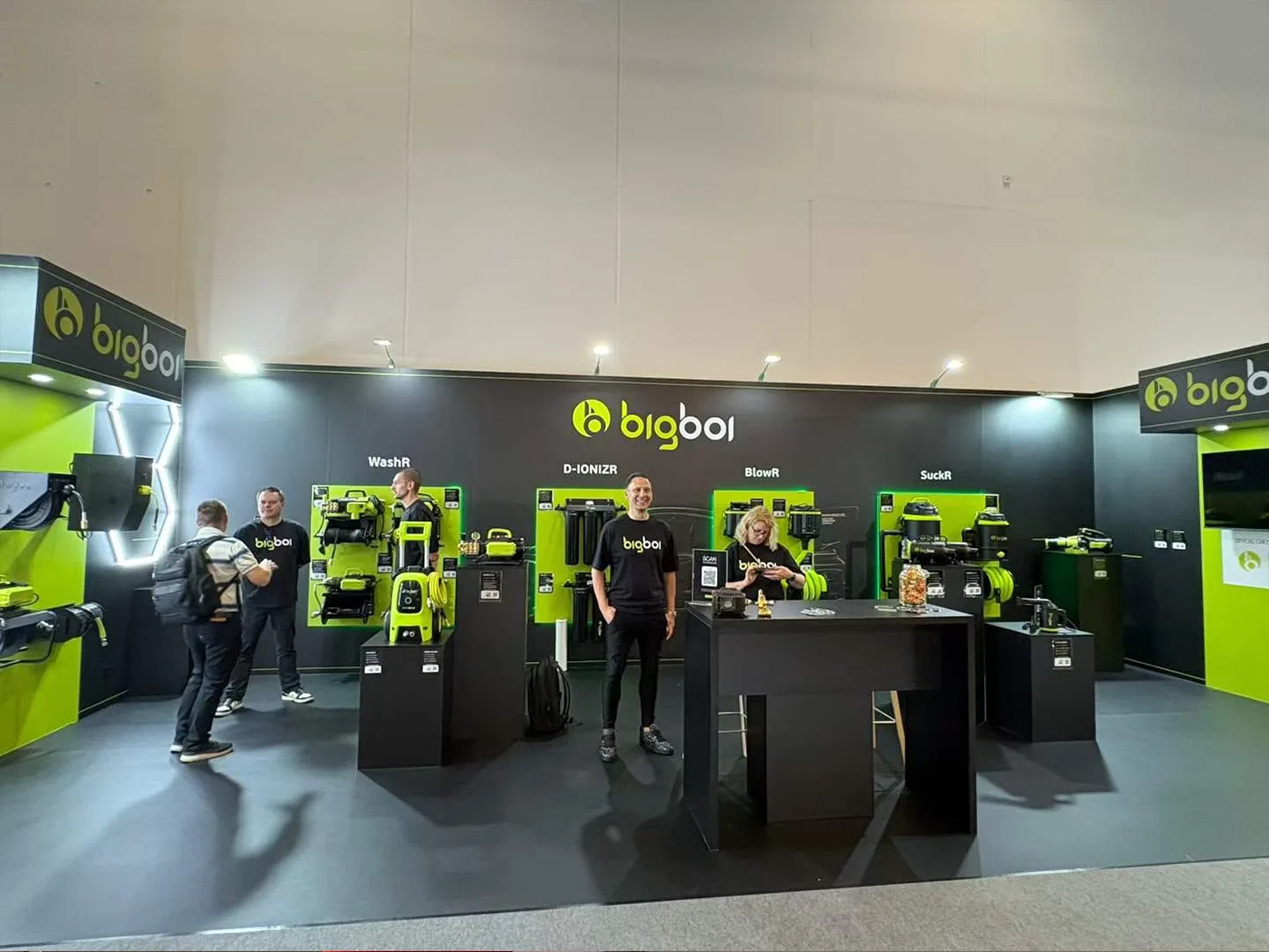 European trade show stand