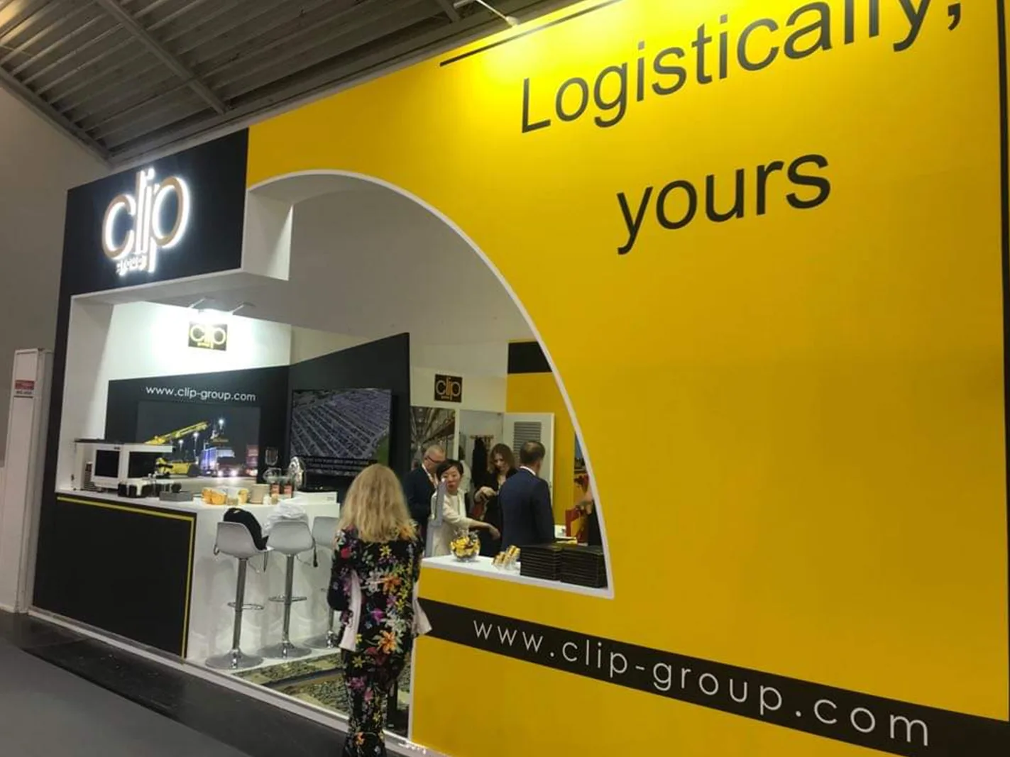 European trade show stand
