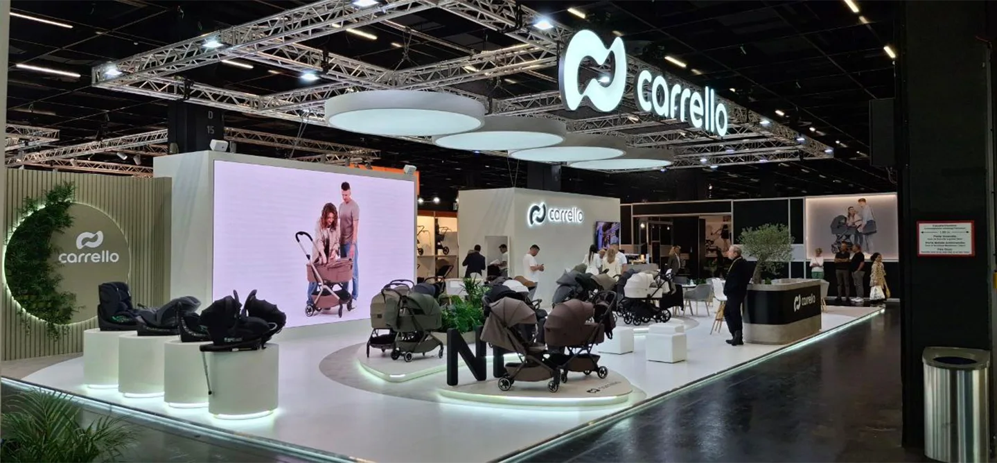 European trade show stand