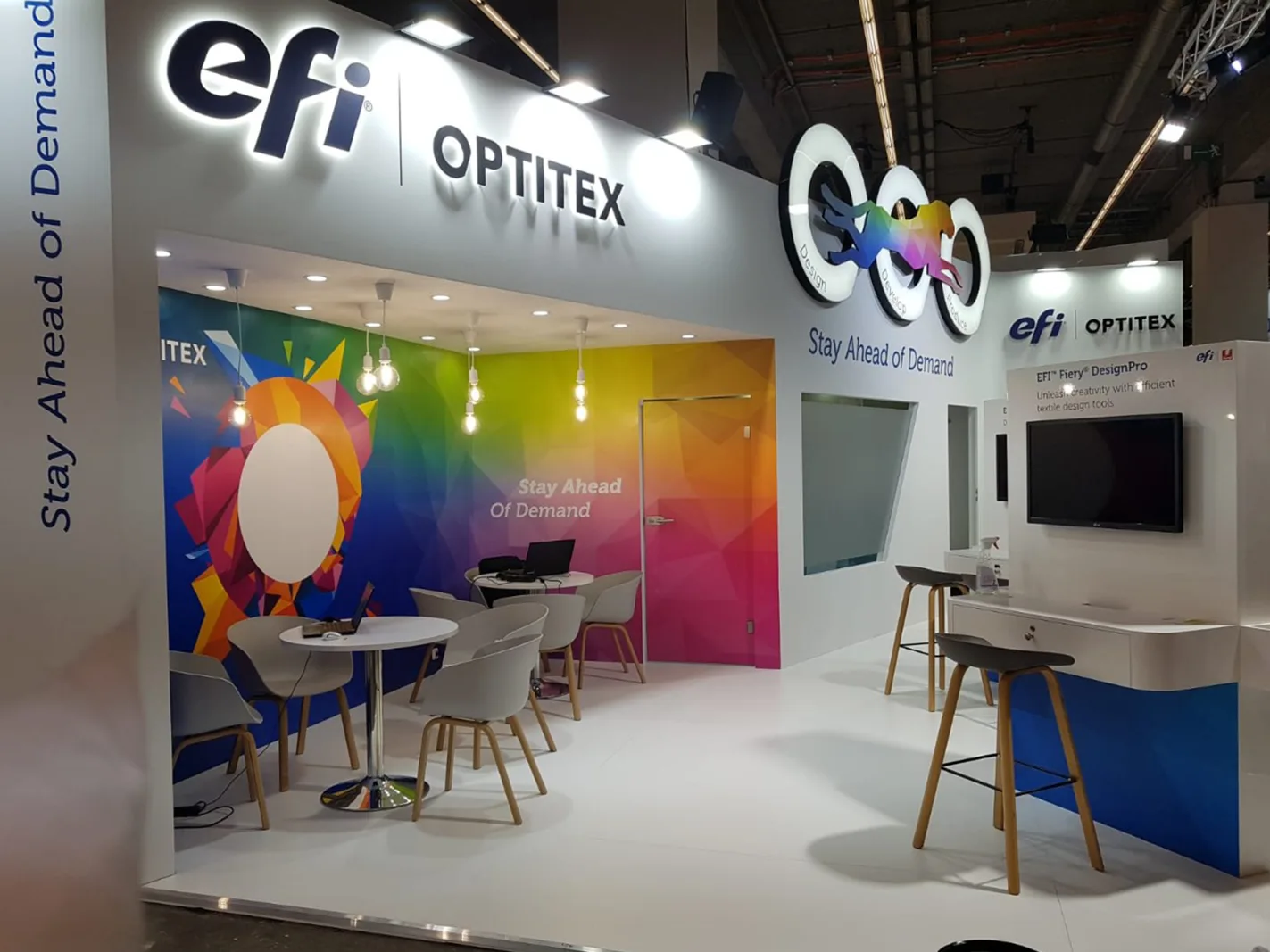 European trade show stand