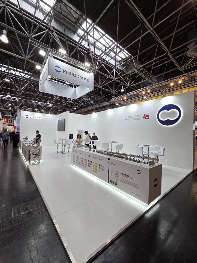 European trade show stand