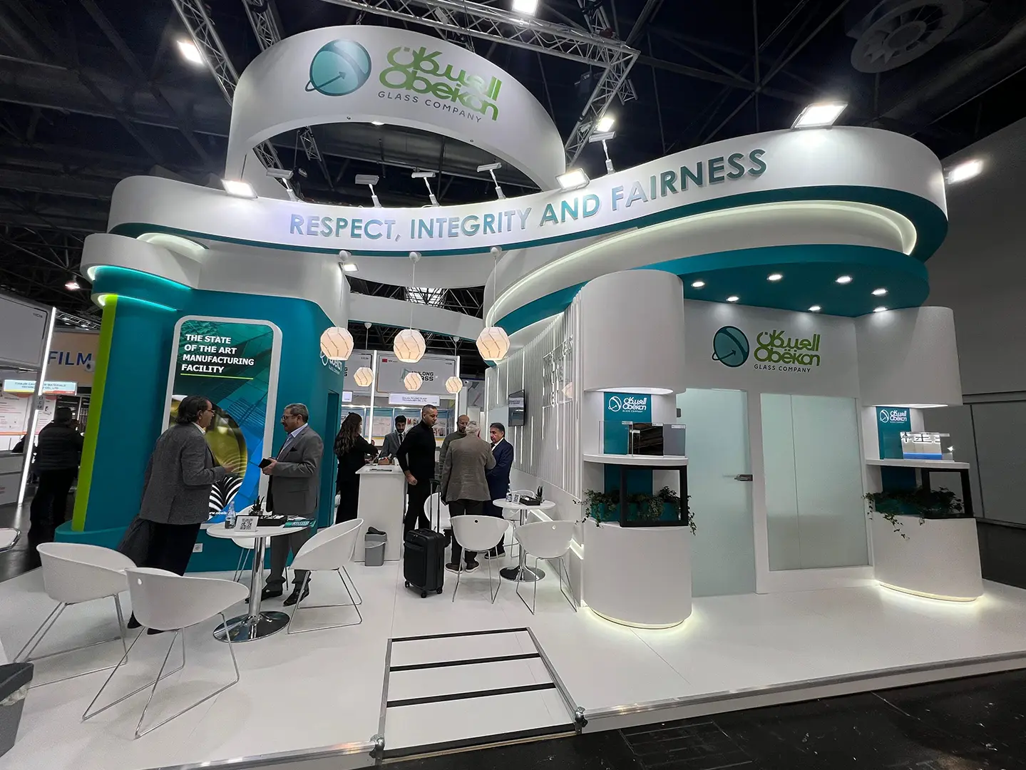 European trade show stand