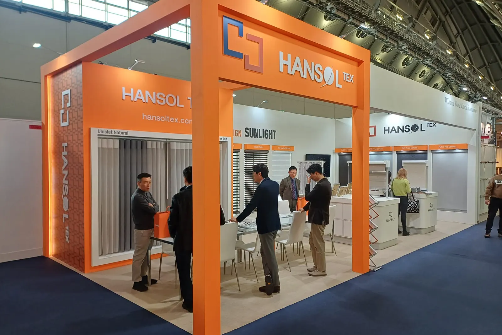 European trade show stand