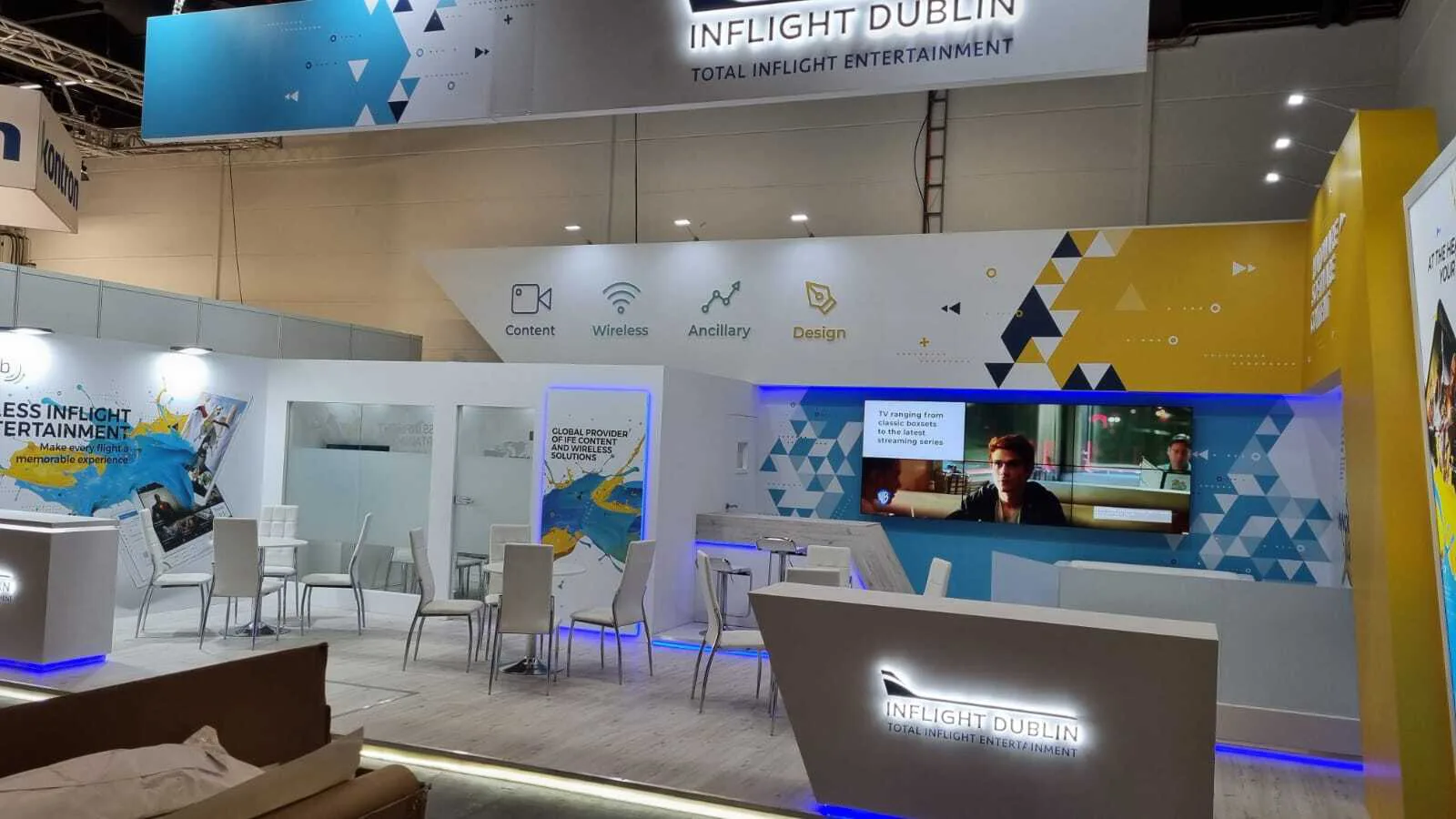 European trade show stand