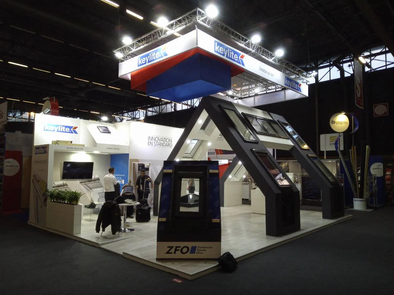 European trade show stand