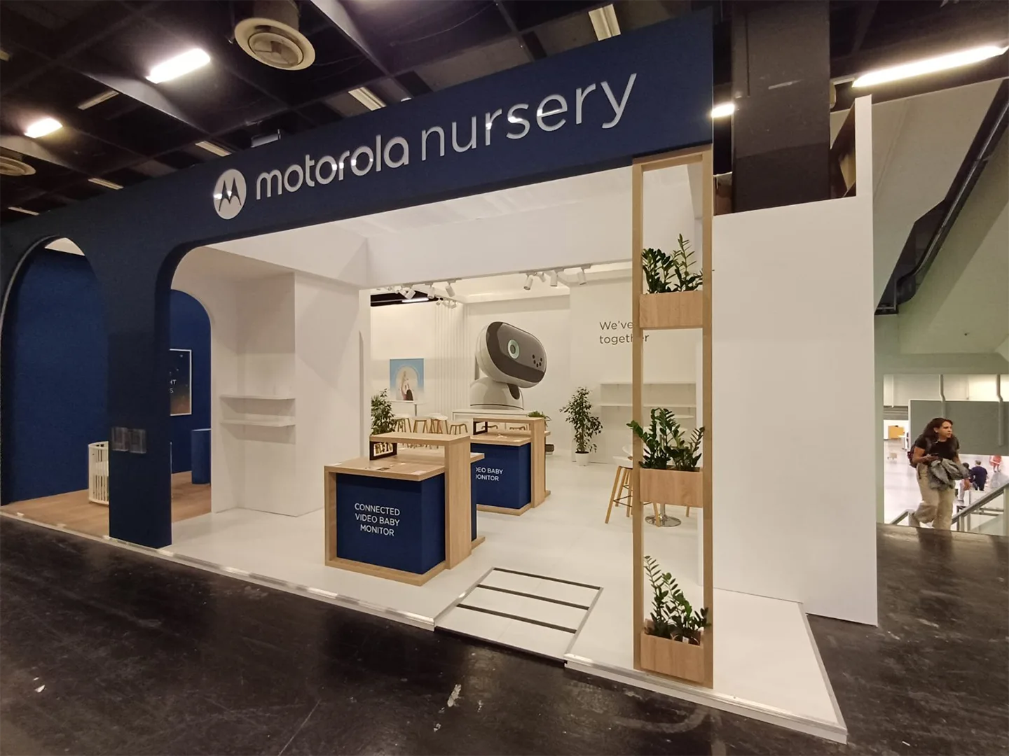 European trade show stand