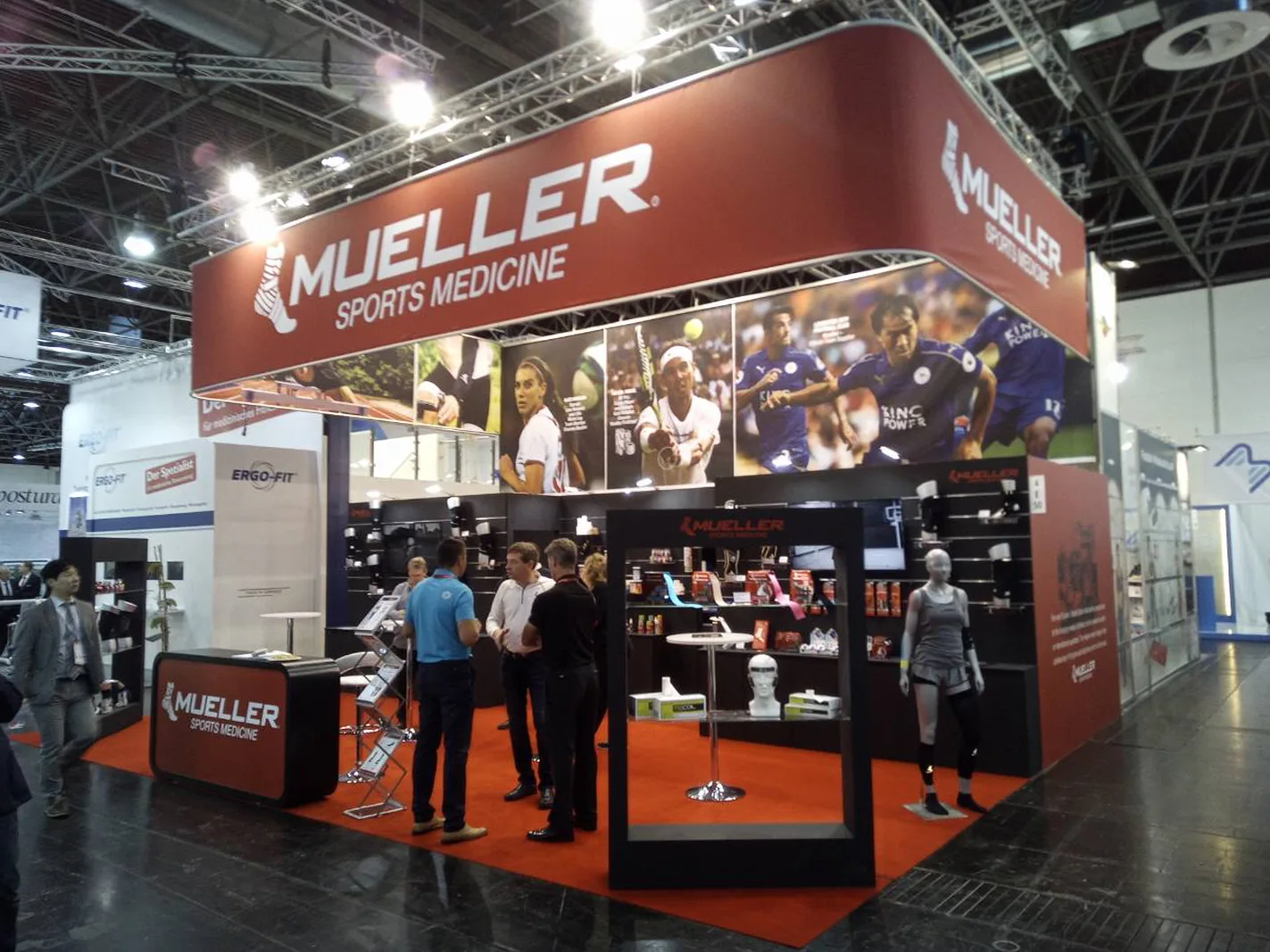 European trade show stand