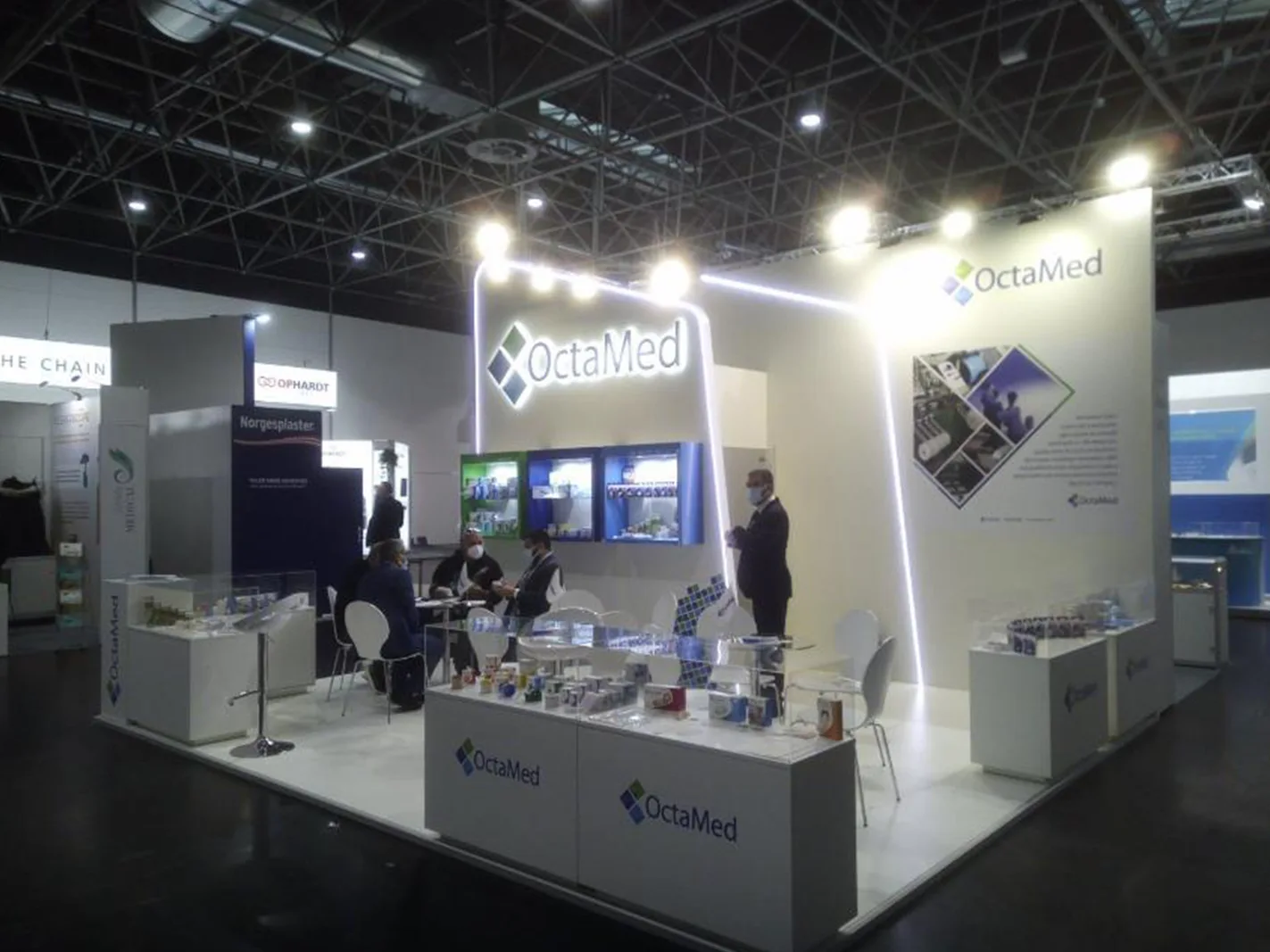 European trade show stand