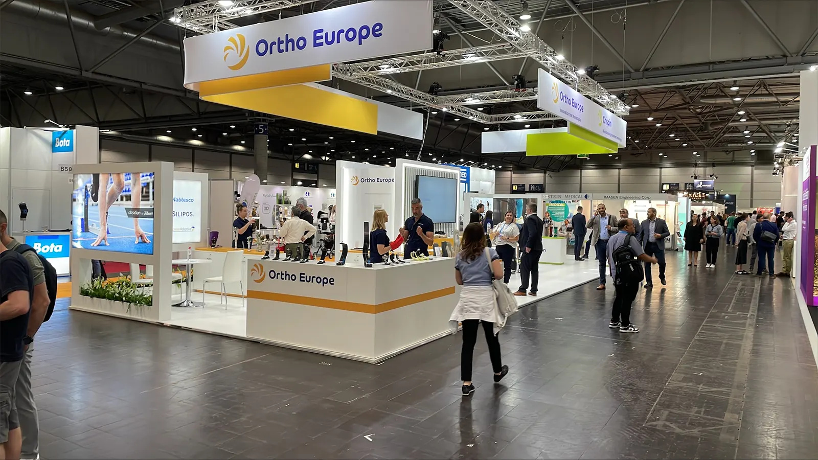 European trade show stand