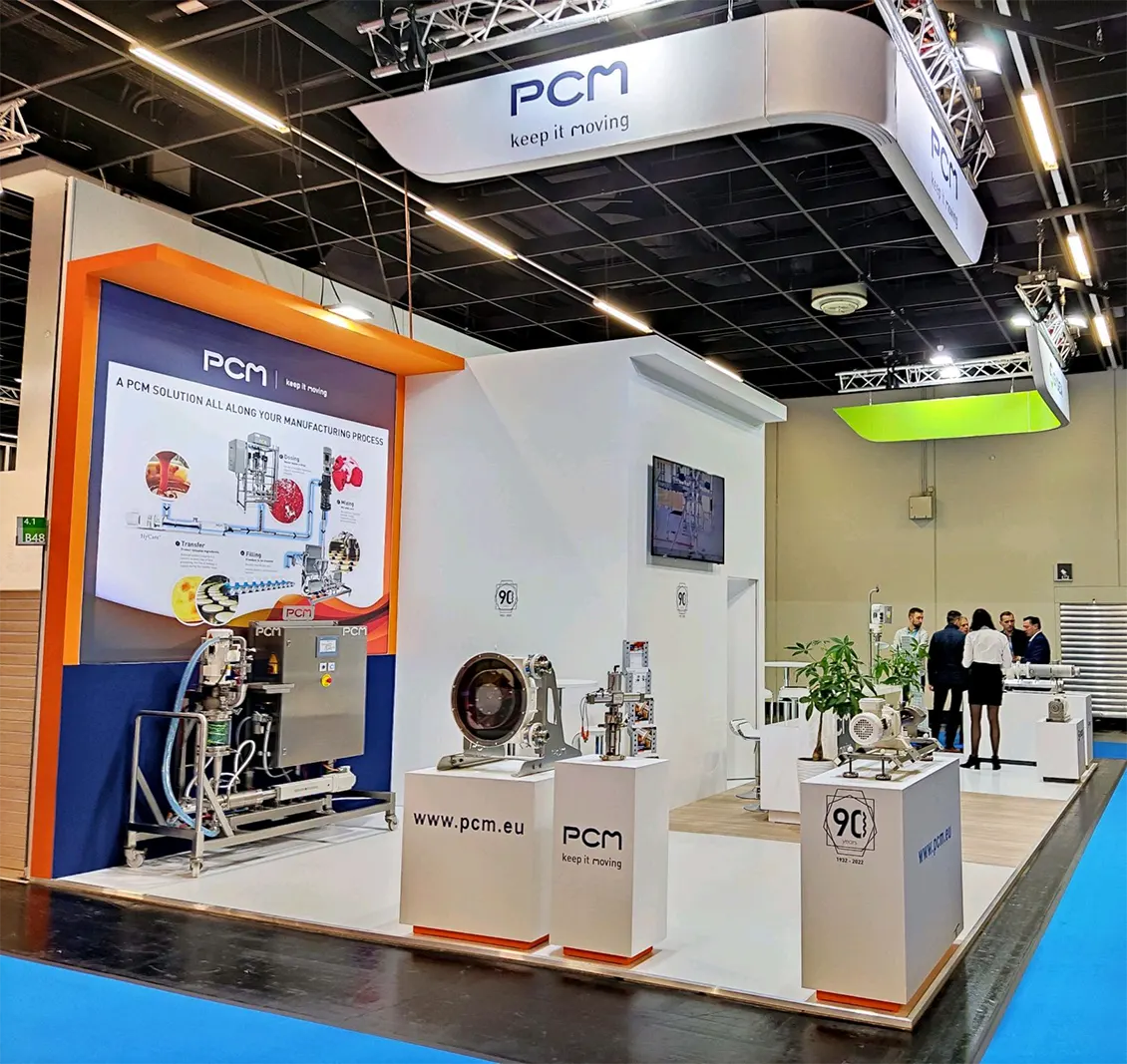 European trade show stand