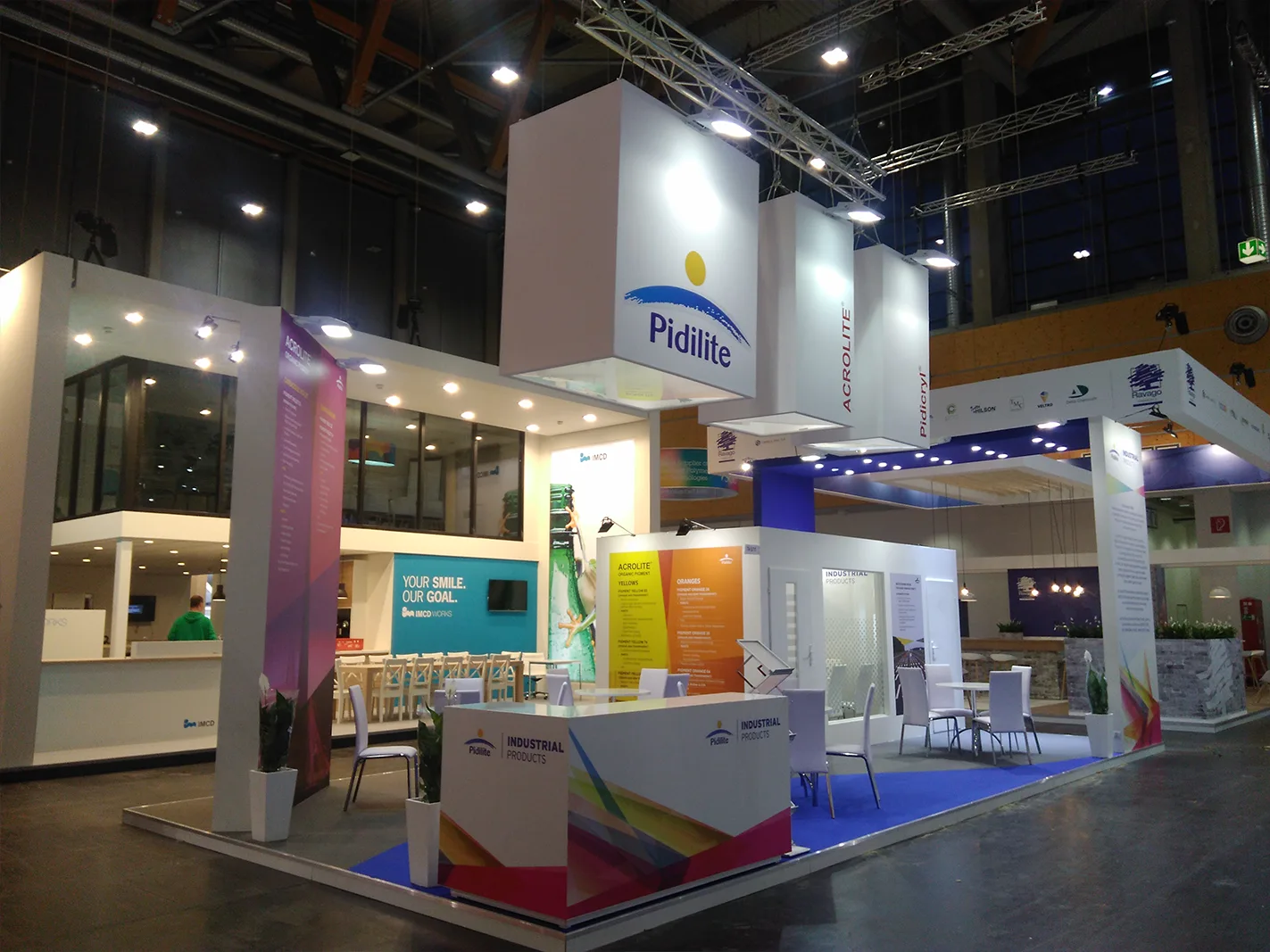 European trade show stand