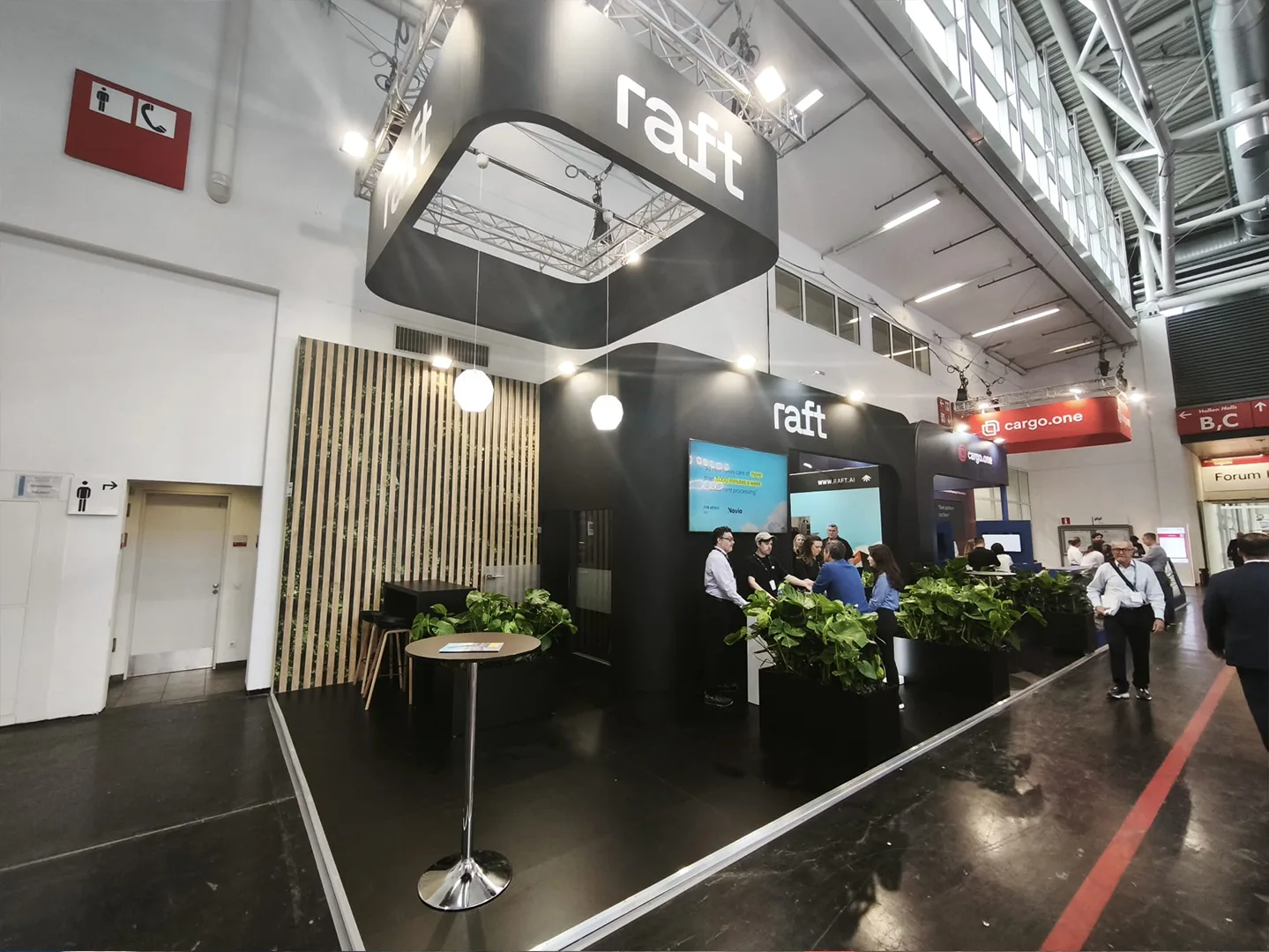 European trade show stand