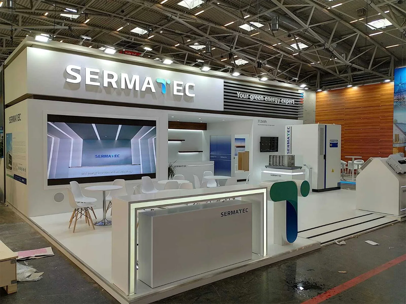 European trade show stand
