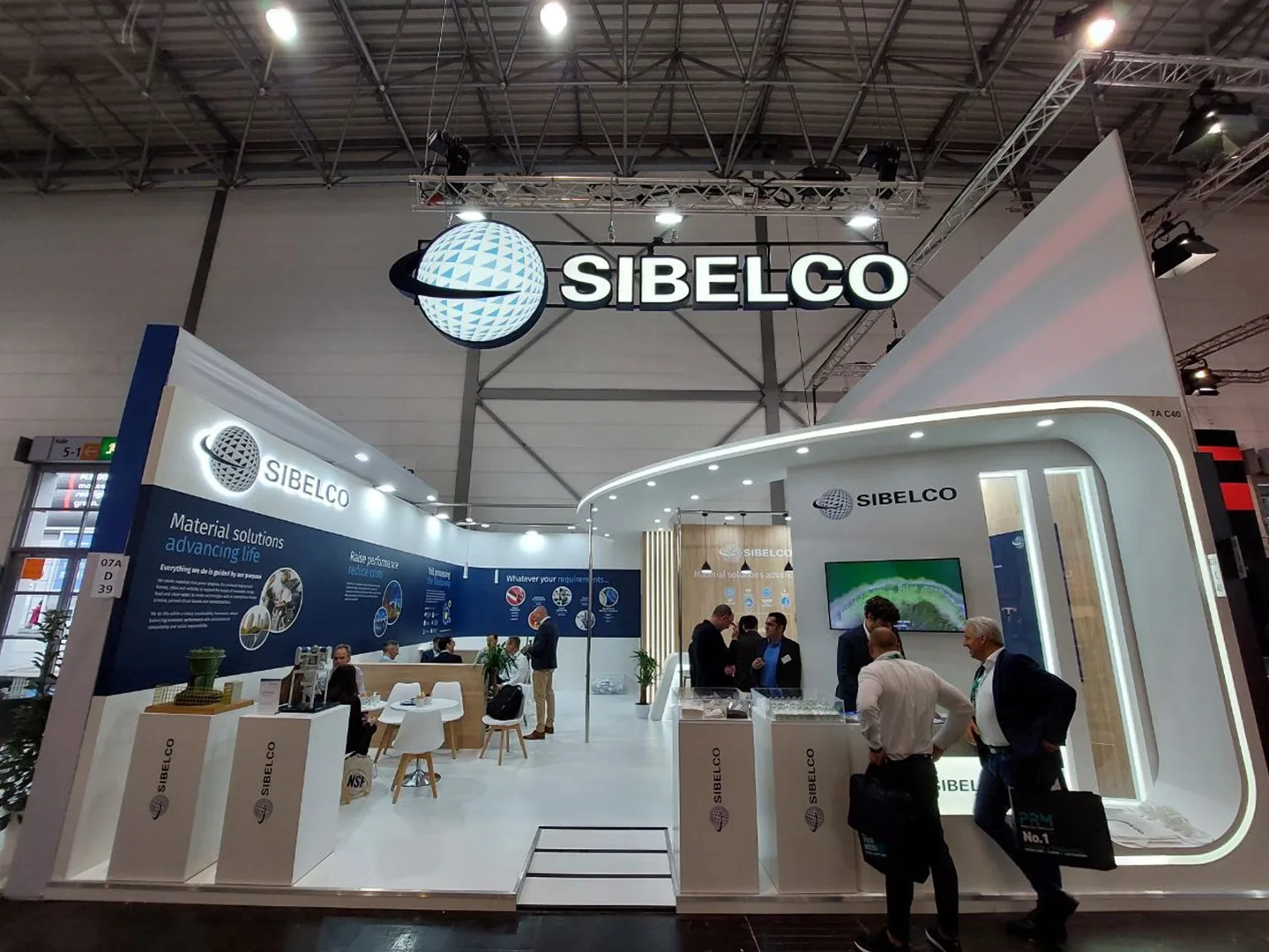 European trade show stand
