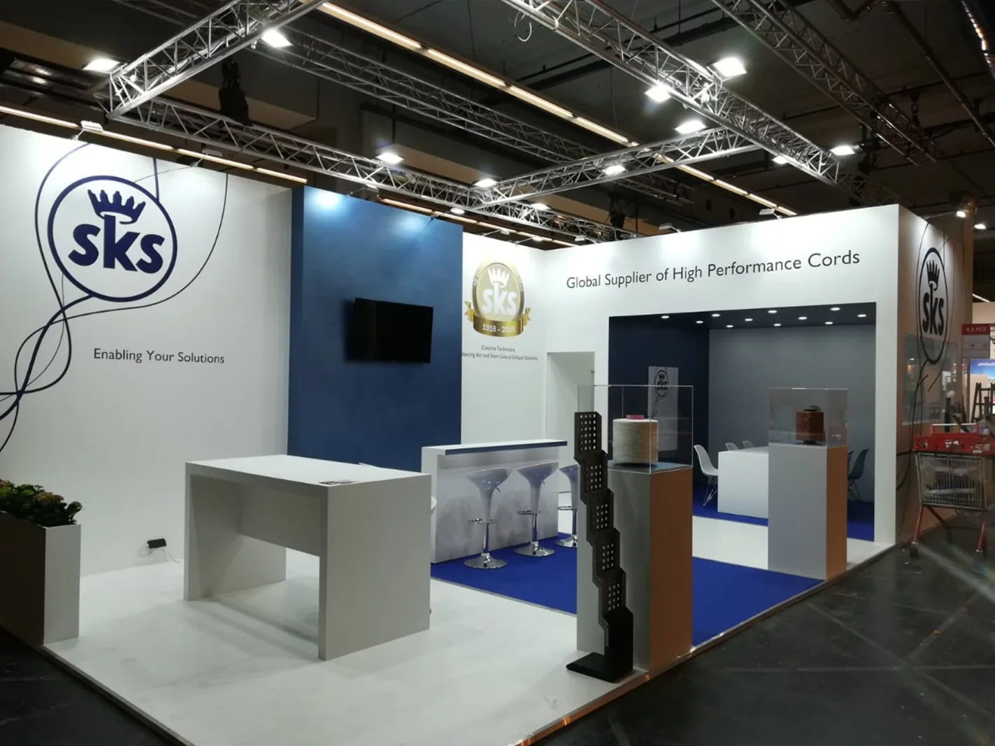European trade show stand