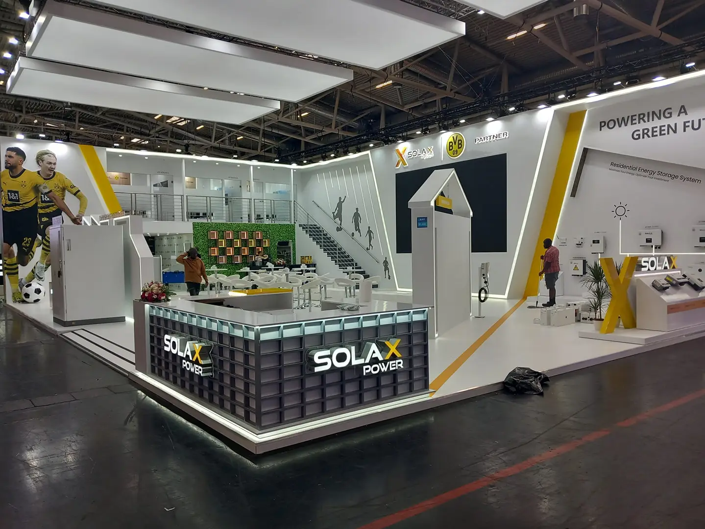 European trade show stand