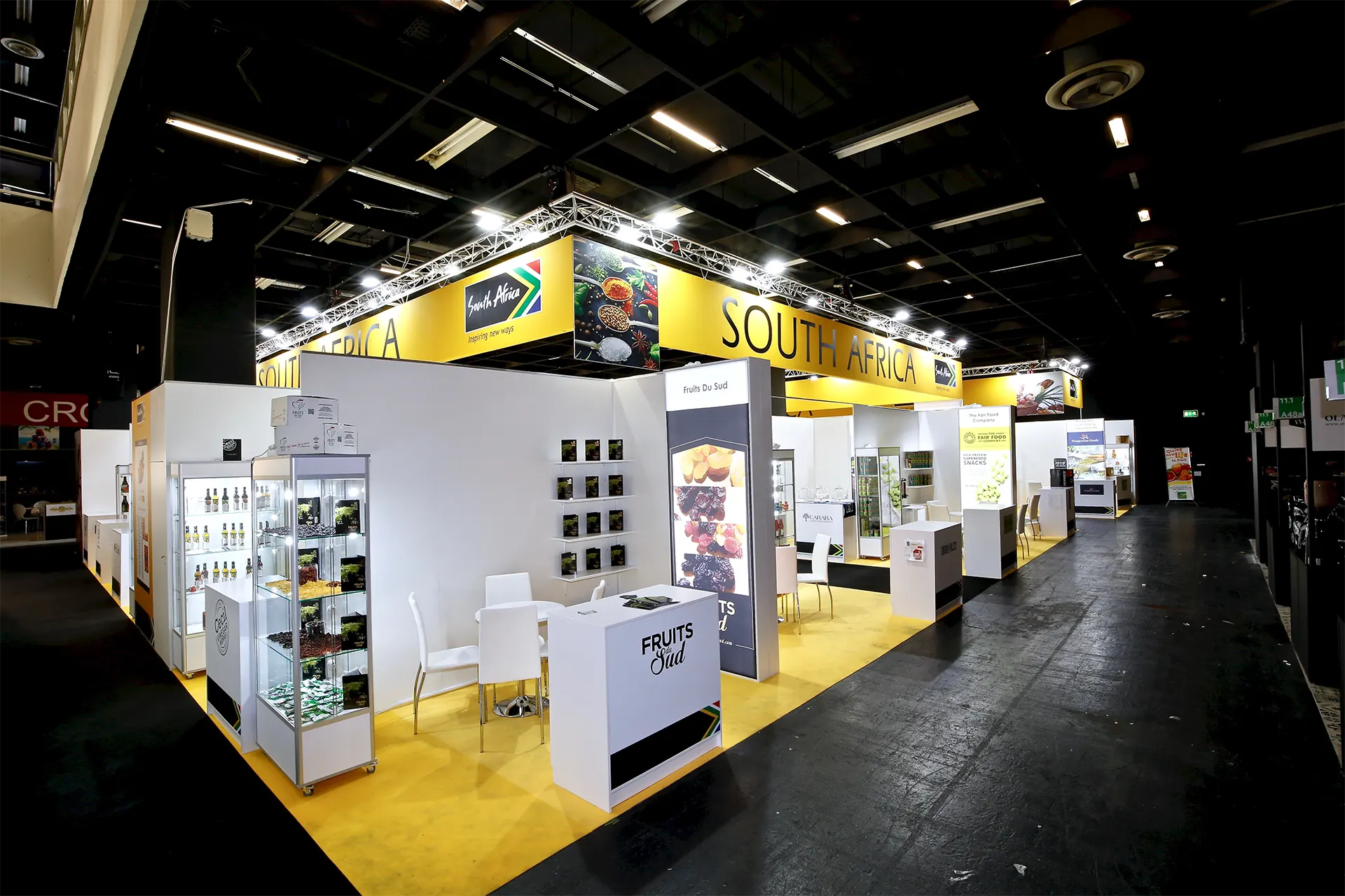 European trade show stand