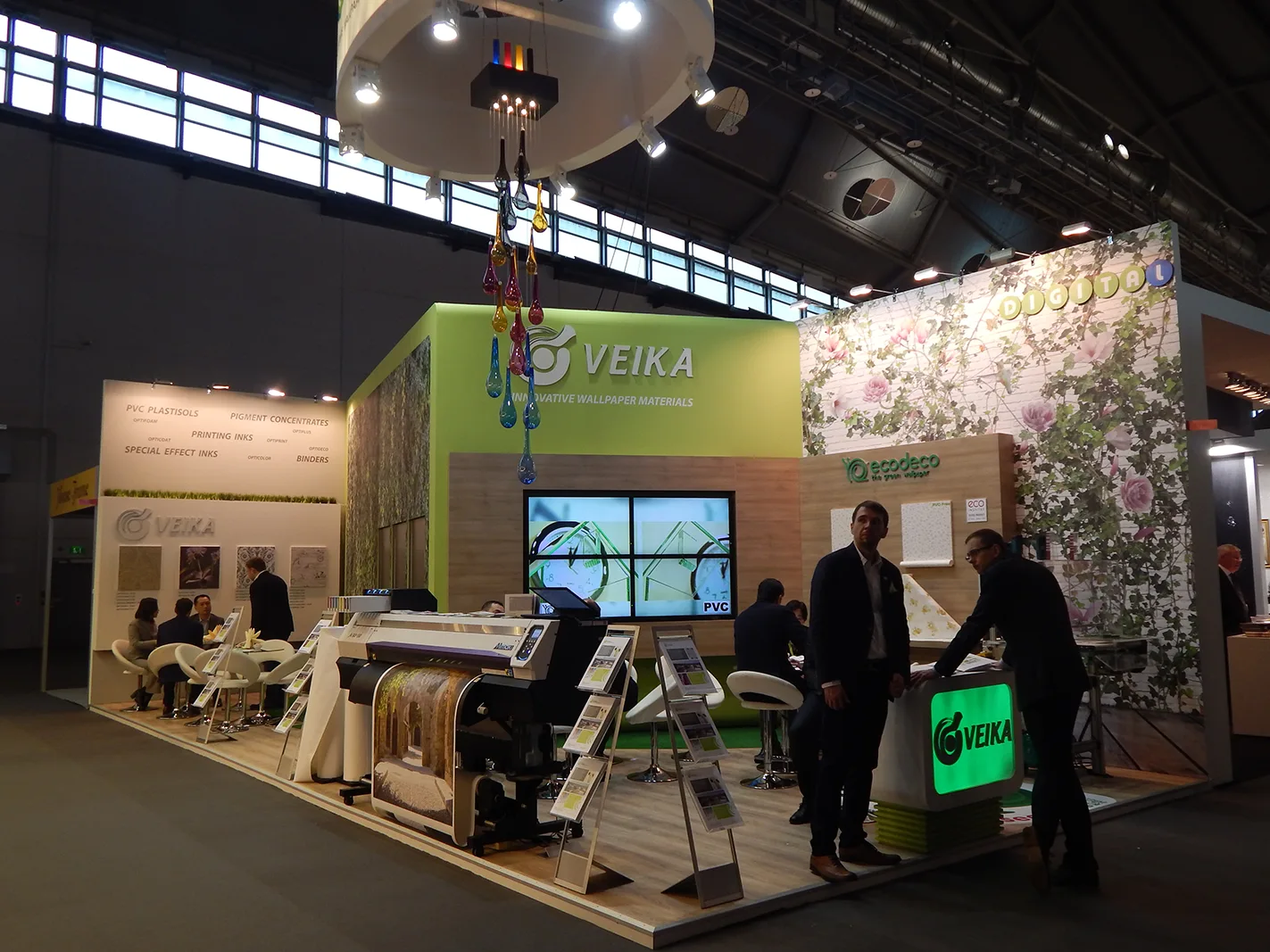 European trade show stand