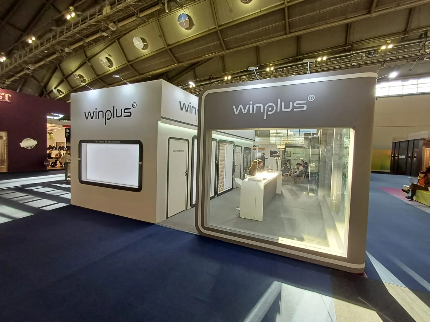 European trade show stand