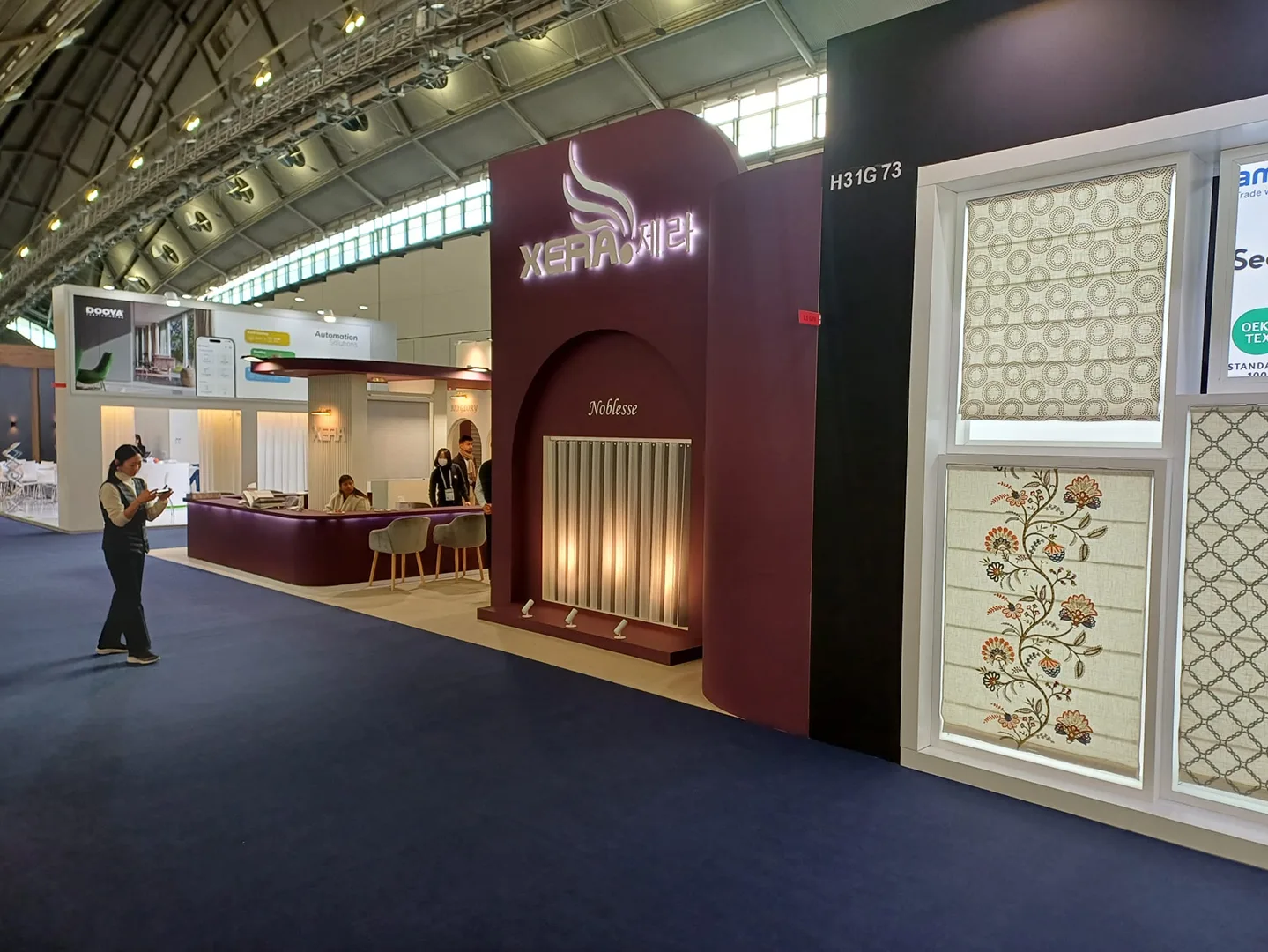 European trade show stand