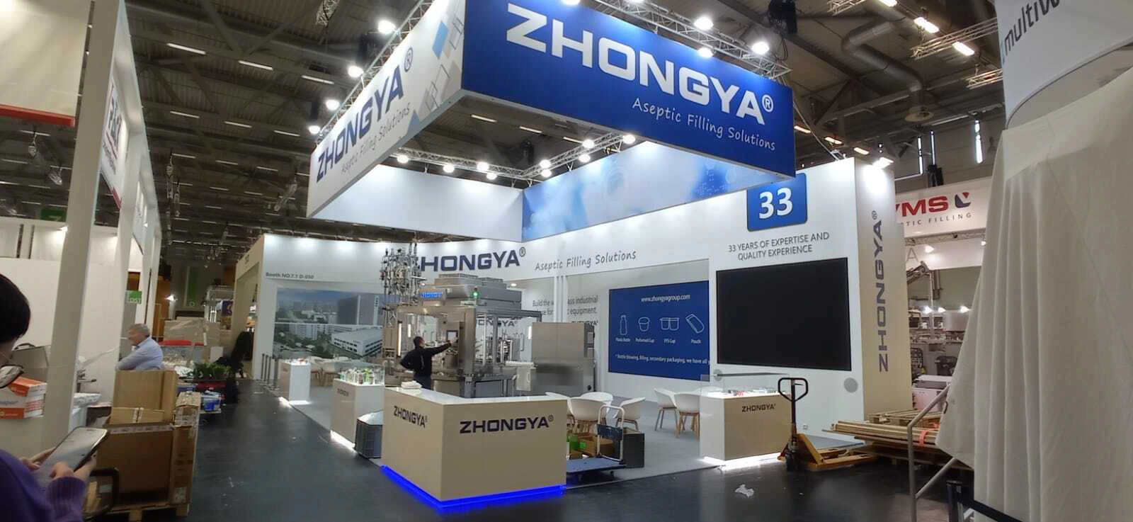 European trade show stand